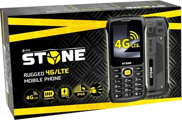 Telefon komórkowy eSTAR Stone 4G Black (TLRPEST00026BK) - obraz 4