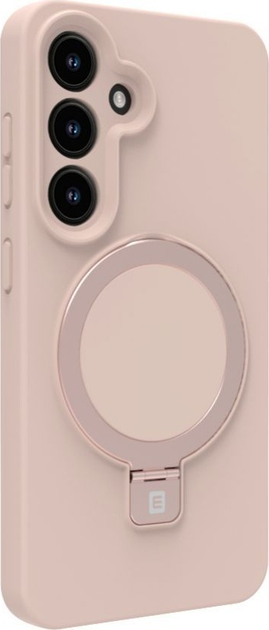 Панель Evelatus Premium Magnetic with Stand Soft Touch Silicone Case для Samsung Galaxy S25 Pink Sand (EVESAMS25PMSSCPS) - зображення 1