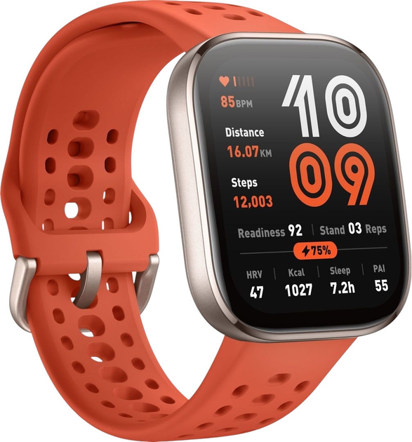 Smartwatch Amazfit Bip 6 Red (6970100377859) - obraz 3