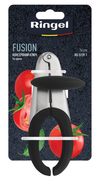 Відкривачка консервна Ringel Fusion з цинкового сплаву (RG-5139-1) - Фото 4 Відкривачка консервна Ringel Fusion з цинкового сплаву (RG-5139-1) - изображение 4