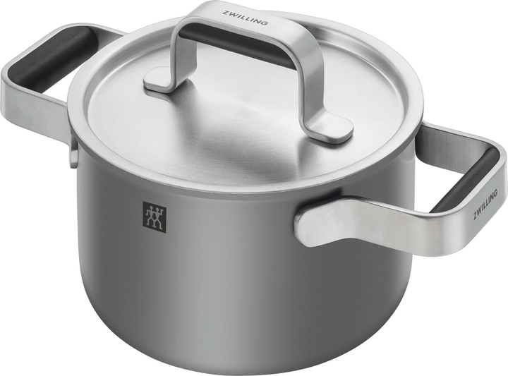 Набір каструль Zwilling Pure 3 шт Сірих (4009839676109) - зображення 3
