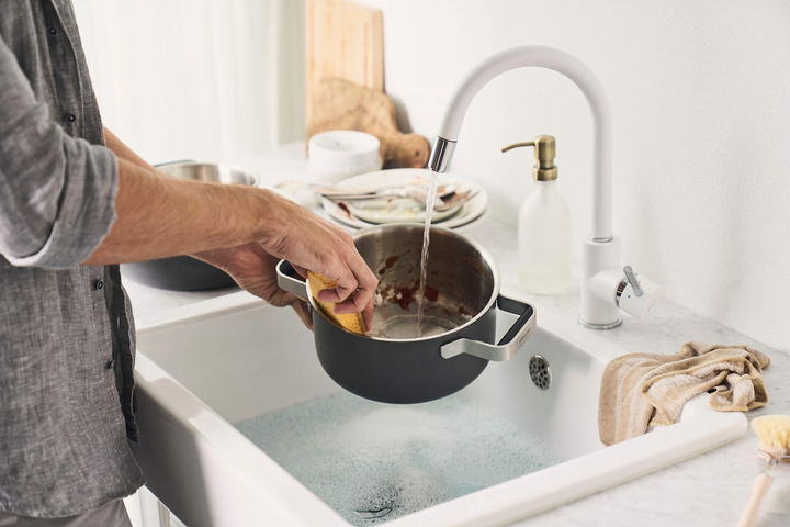 Набір каструль Zwilling Pure 3 шт Сірих (4009839676109) - зображення 11