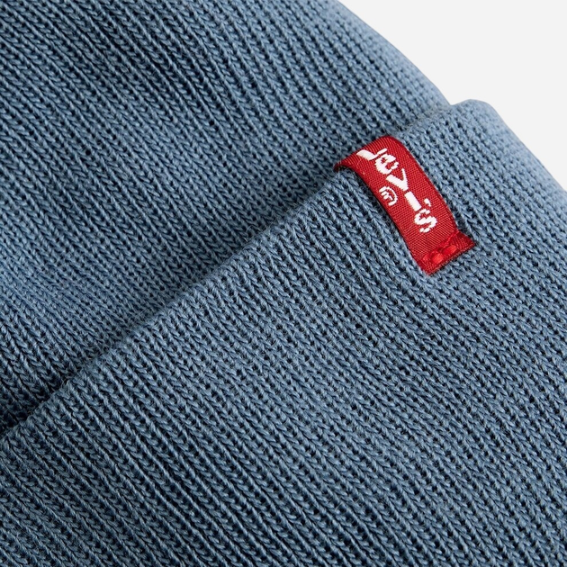 Czapka beanie Levi`s D7543-0019 One Size Błękitna - obraz 3