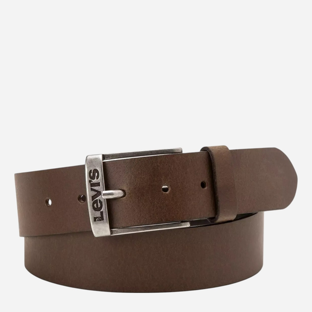 Pasek męski skórzany Levi's 38016-0018 100 cm Brązowy - obraz 1
