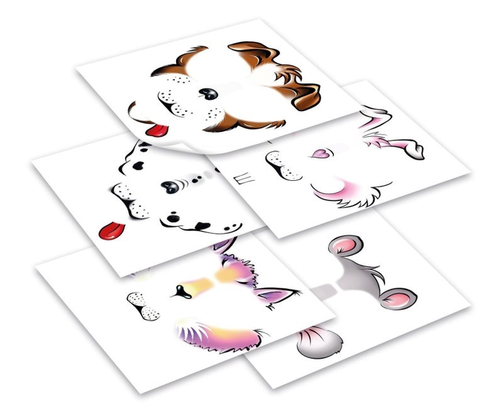 Zestaw do tworzenia tatuaży Interplay na twarzy Pet Pack FAC-40134 (5026175190020) - obraz 2