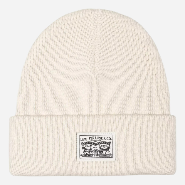 Шапка Levi`s 000J7-0001 One Size Біла (7626725773963) - зображення 1