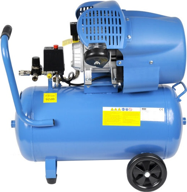Kompresor Bass Polska 60 l dwutłokowy 5730 (5902067613313) - obraz 2