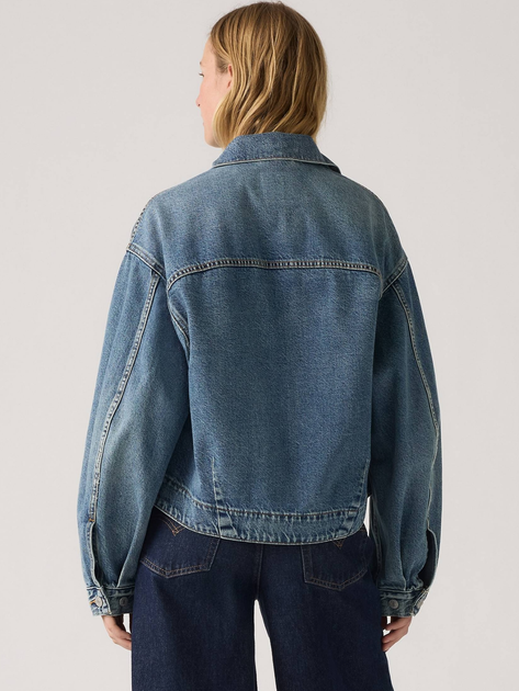 Джинсова куртка жіноча Levi`s 003NQ-0003 L Синя (5401187357508) - зображення 2