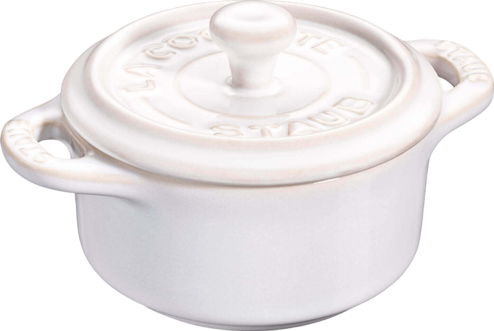 Zestaw garnków Staub Gift Giving Mini Cocotte okrągły 10 cm 4 szt (ZES3272340049989) - obraz 2
