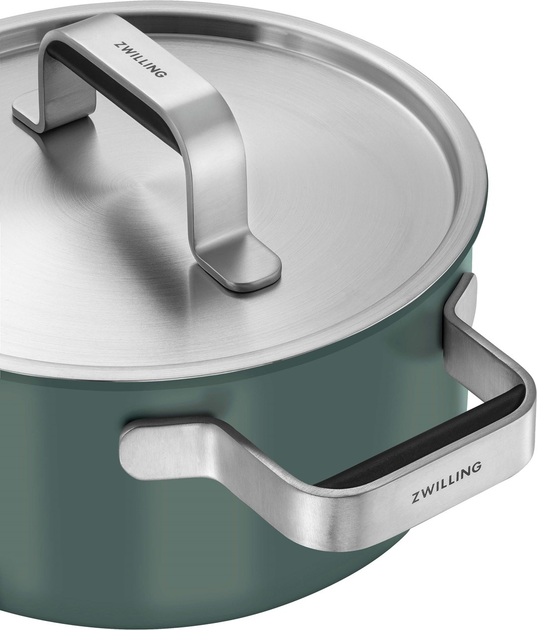 Набір каструль Zwilling Pure 3 шт Зелених (4009839676376) - зображення 7