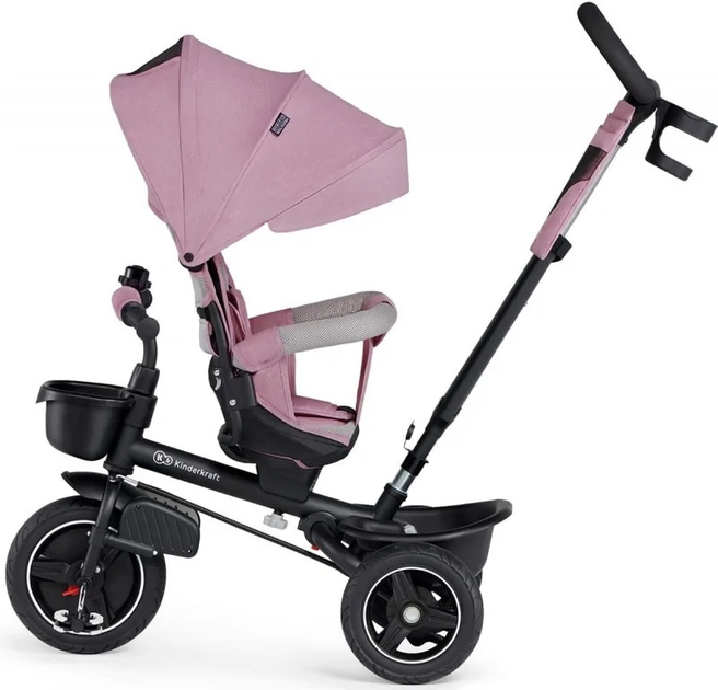 Триколісний велосипед Kinderkraft Spinstep Pink (5902533916528) - зображення 5