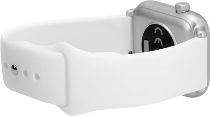 Pasek Connect Silicone Loop Watch Strap 20 mm White (CONUNI2010W) - obraz 5