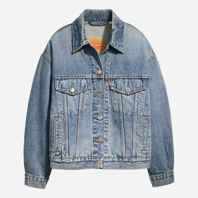Джинсова куртка жіноча Levi`s A1743-0046 S Світло-синя (5401128763344) - зображення 3