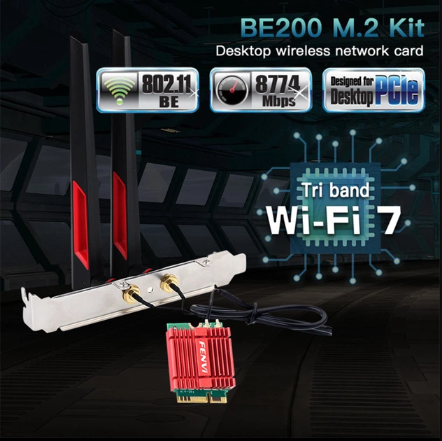 Wi-Fi адаптер Fenvi FV-BE200NG - изображение 7