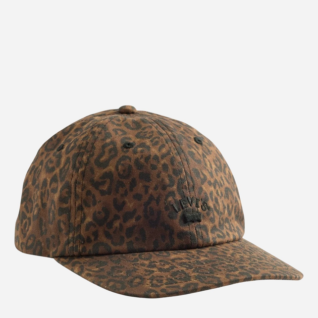 Czapka z daszkiem bejsbolówka Levi`s 000AG-0017 One Size Brązowa - obraz 1
