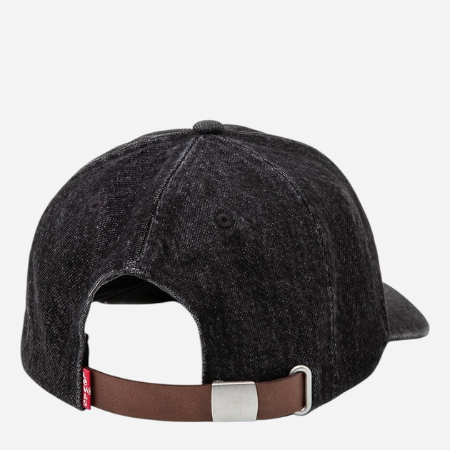 Czapka z daszkiem bejsbolówka Levi`s D7589-0005 One Size Czarna - obraz 2