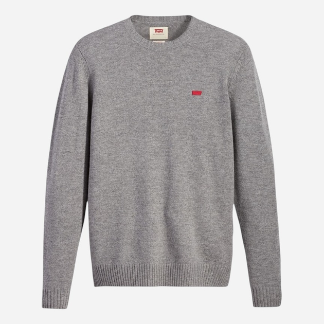 Sweter męski z wełny Levi`s A4320-0000 XL Szary - obraz 5