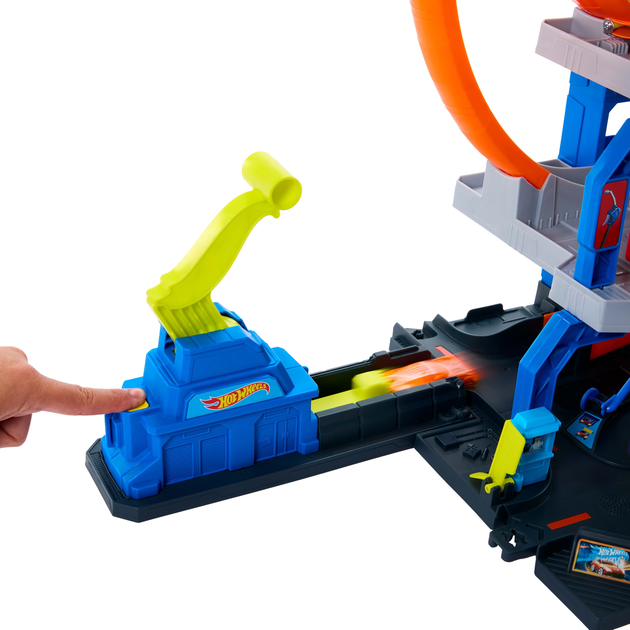 Zestaw do zabawy Hot Wheels Garaż z mega pętlą (JBM74) (0194735264162) - obraz 3