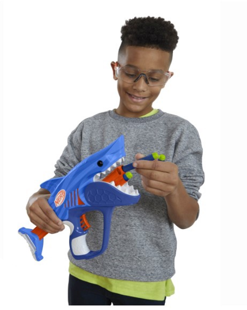 Бластер іграшковий Hasbro Nerf Wild Sharkfire (F8645) (5010996211415) - зображення 4