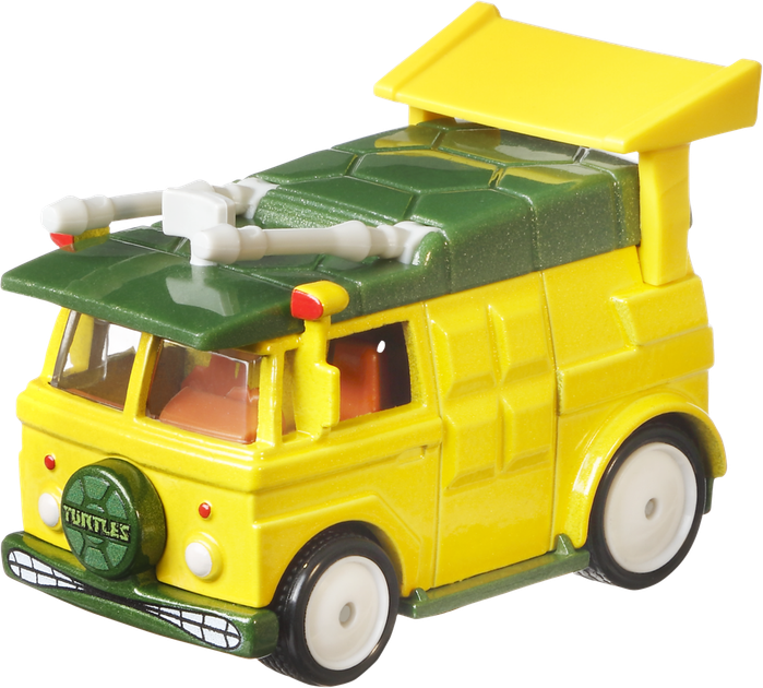 Колекційна модель машинки Hot Wheels Підлітки-мутанти Черепашки-ніндзя (DMC55/GJR50) (0887961816303) - зображення 2