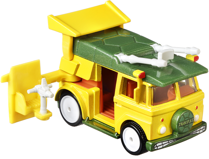 Колекційна модель машинки Hot Wheels Підлітки-мутанти Черепашки-ніндзя (DMC55/GJR50) (0887961816303) - зображення 3