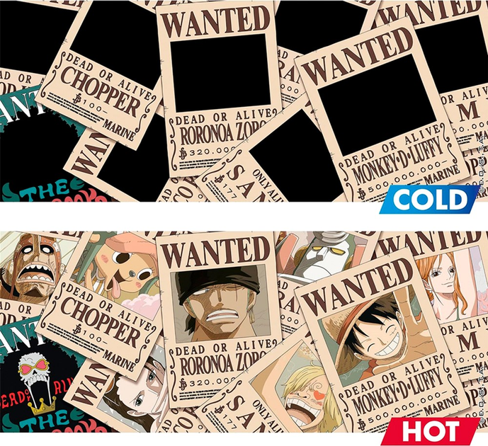 Kubek kameleon ABYstyle ONE PIECE Wanted 460 ml (ABYMUGA444) - obraz 3