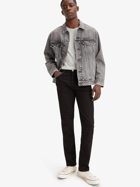 Джинси Slim fit чоловічі Levi's 511 Slim 04511-1507 32-36 Чорні (5415313924847) - зображення 3