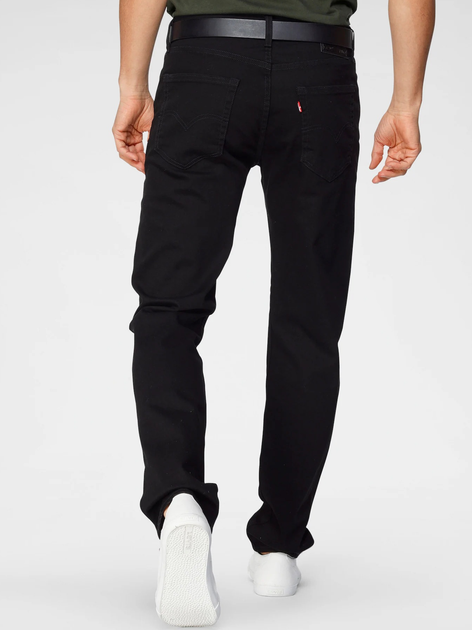 Jeansy regular fit męskie Levi`s 29507-0031 32-32 Czarne - obraz 2