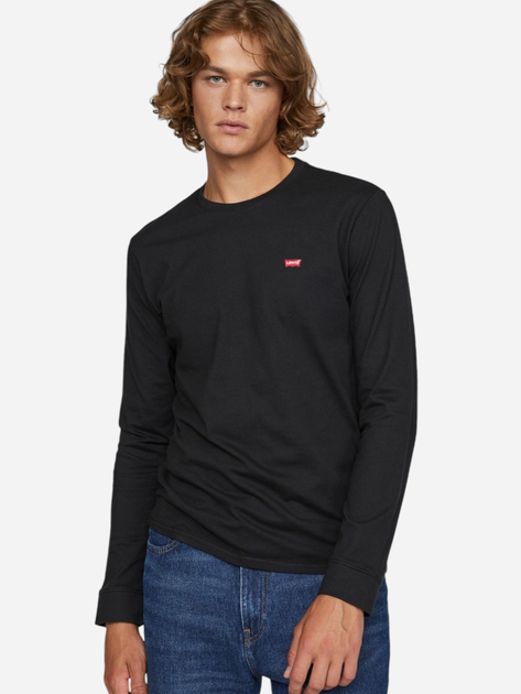 Longsleeve męski Levi`s 72848-0009 2XL Czarny - obraz 1