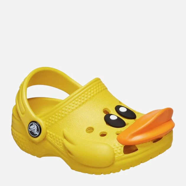 Детские кроксы-сабо для девочки Crocs Littles Iam Rubber Ducky 782920261 17-19 Желтые (1159840113) - изображение 2