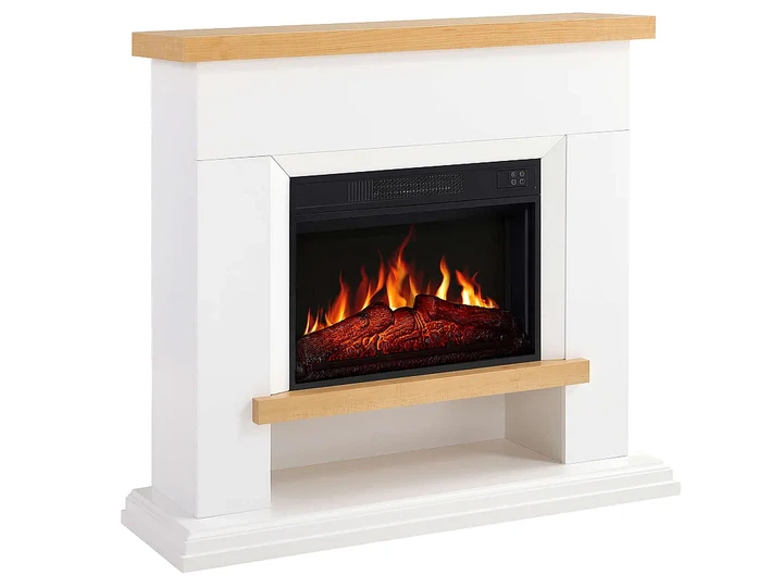 Каминокомплект ArtiFlame Shelford AF23S белый эффект живого пламени со звуком и обогревом - изображение 2
