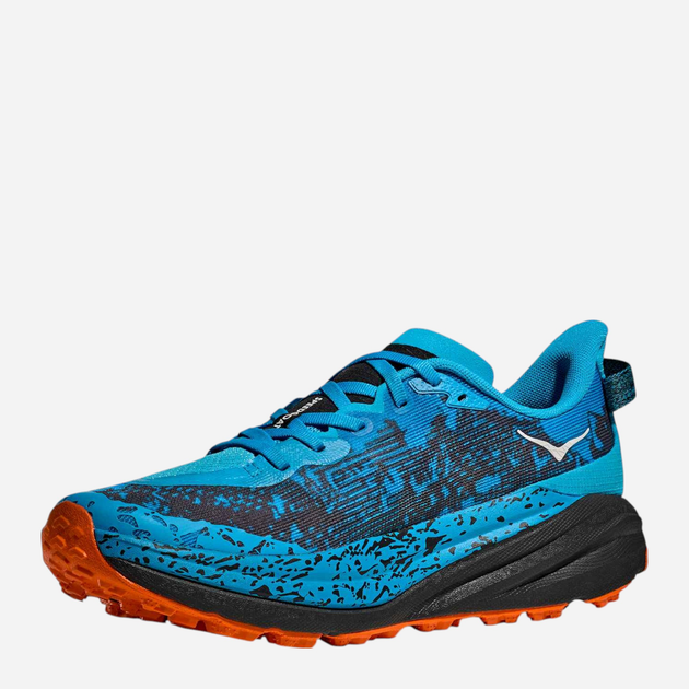 Чоловічі кросівки для бігу HOKA ONE ONE Speedgoat 6 1147791-SWRD 42 (8.5US) Блакитні (198605136825) - зображення 3