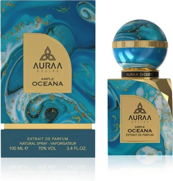 Perfumy unisex Auraa Desire Ample Oceana 100 ml (6290360831855) - obraz 2