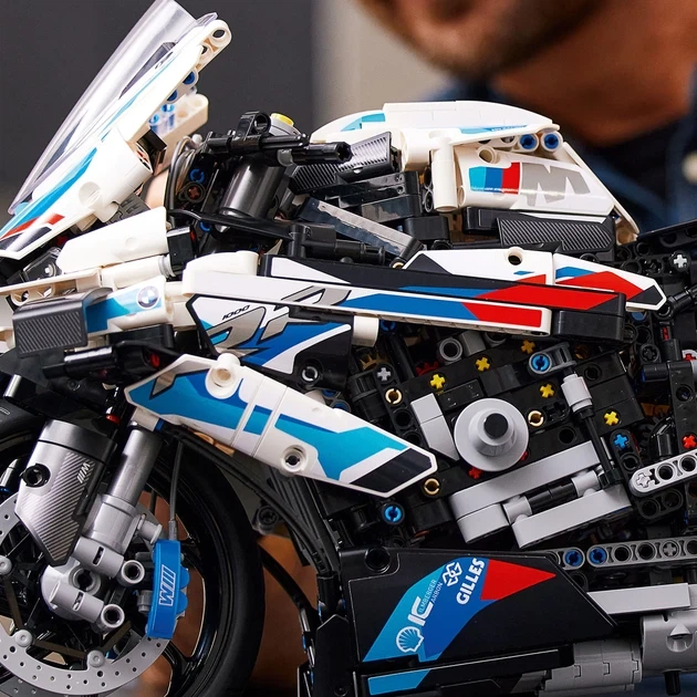 Конструктор мотоцикл Technik BMW M 1000RR (42130), 1920 деталей (2994250313981) - изображение 5