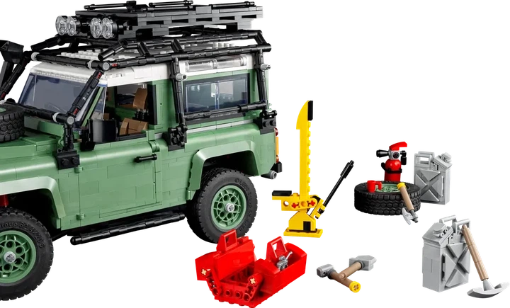 Конструктор Icons Land Rover Classic Defender 90 (10317), 2236 деталей - изображение 8