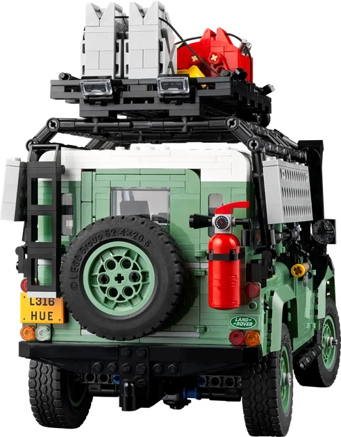 Конструктор Icons Land Rover Classic Defender 90 (10317), 2236 деталей - изображение 9