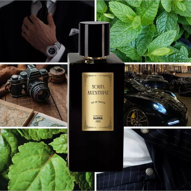 Woda perfumowana męska Saphir Parfums Elite Your Adventure 100 ml (8424730039222) - obraz 2