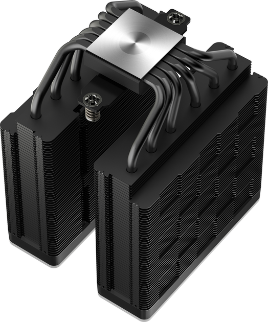 Chłodzenie DeepCool AG620 ARGB V2 Black (R-AG620-BKAMMN-GJD) - obraz 7