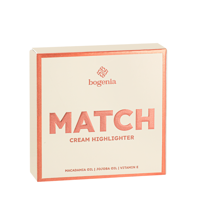 Хайлайтер для обличчя кремовий Bogenia Match Cream Highlighter (BG672) 001 Айворі - Фото 5 Хайлайтер для обличчя кремовий Bogenia Match Cream Highlighter (BG672) 001 Айворі - изображение 5