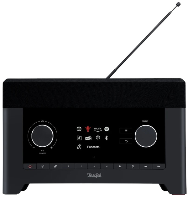 Odbiornik radiowy Teufel Radio 3Sixty Black (107000612) - obraz 1