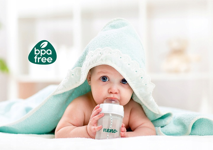 Butelka do karmienia Neno z systemem grawitacyjnym 6M+ 300 ml (5902479672410) - obraz 6