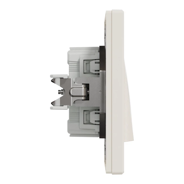 Выключатель одноклавишный Schneider Electric Asfora кремовый EPH0100123 - изображение 6