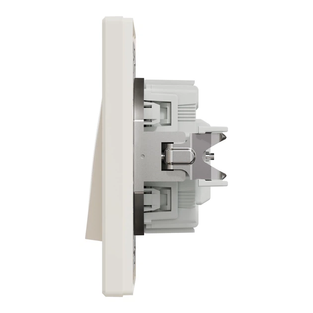 Выключатель одноклавишный Schneider Electric Asfora с подсветкой кремовый EPH1400123 - изображение 6