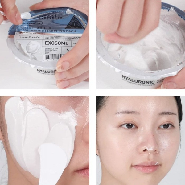 Моделююча маска VT Cosmetics Reedle Shot Ex Hyaruronic Modelling Pack з гіалуроновою кислотою 25 г - зображення 2