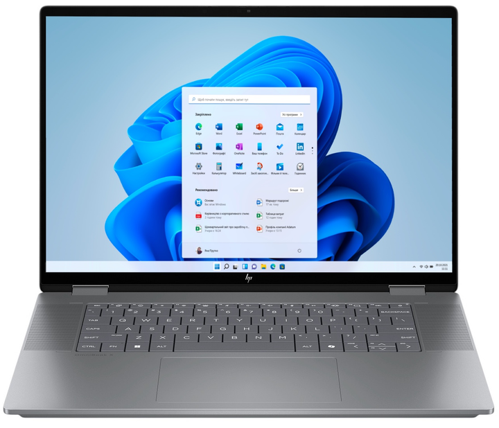 Ноутбук HP OmniBook X Flip 16" Next Gen AI PC (B5UJ5UA) Silver - зображення 1