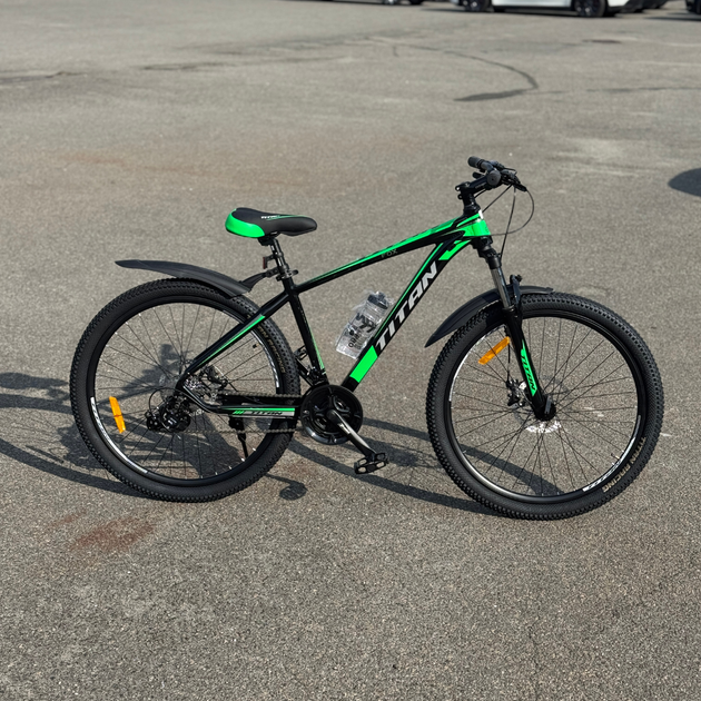 Велосипед Titan 26" FOX 2025 Рама-13" black-green - изображение 2