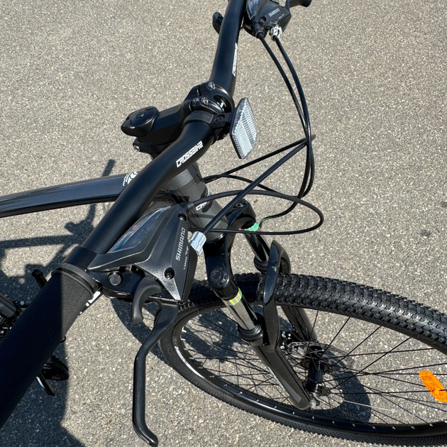 Велосипед Cross 29" Tracker 2025 Рама 18" black-grey - изображение 3