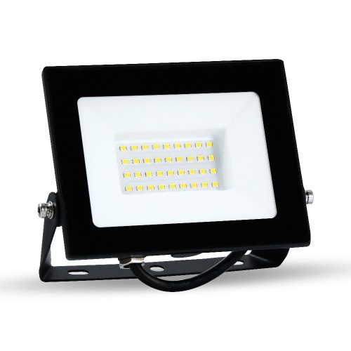 Світлодіодний прожектор 30Вт Ardero LL-1030ARD 30W LED 2400Lm 6500K 164x139x29мм IP65 чорний - зображення 2