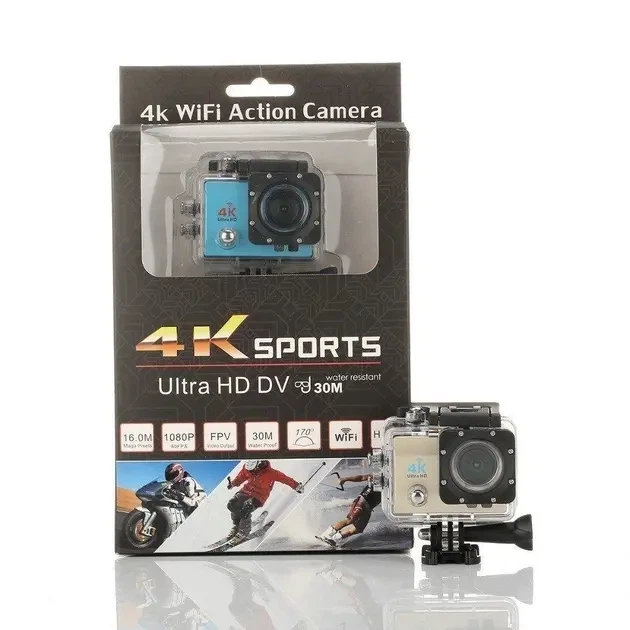 Экшн-камера 4K Action Camera WI-FI 16 MPX WI-FI - изображение 2
