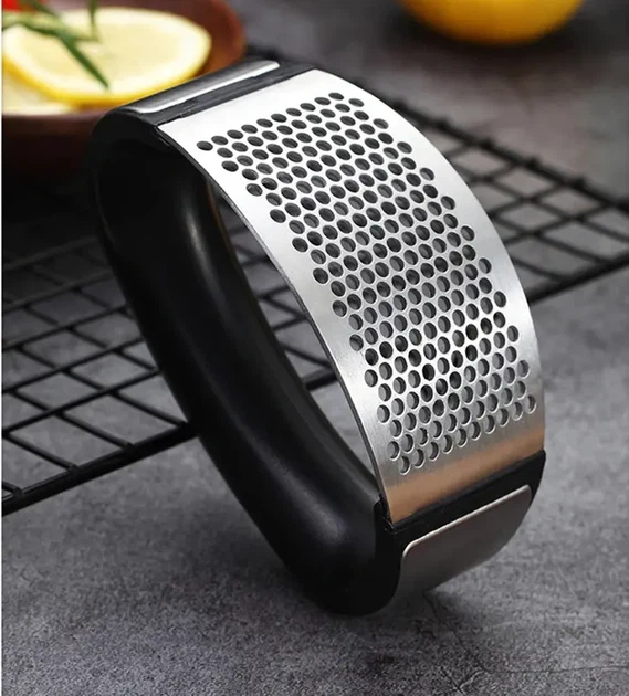 Пресс для чеснока ручной Garlic Press D-1229 нержавейка - Фото 2 Пресс для чеснока ручной Garlic Press D-1229 нержавейка - изображение 2